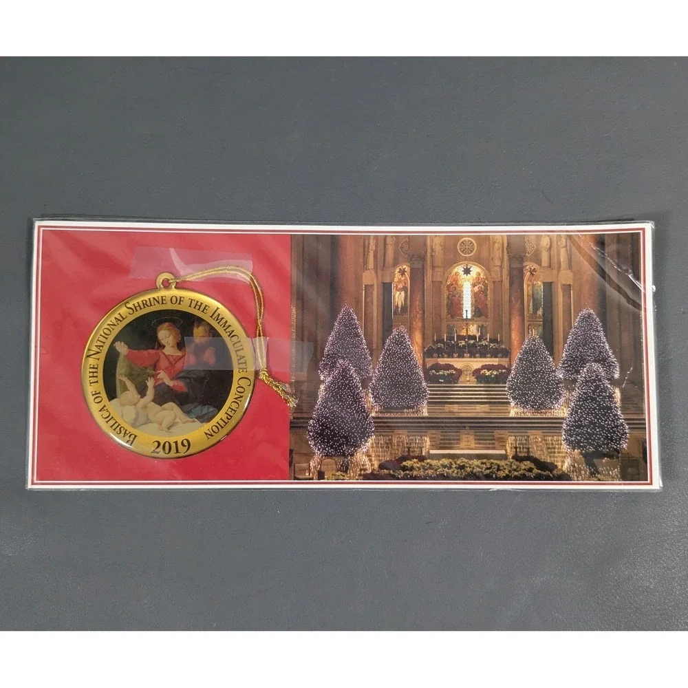 Basilica National Shrine Immaculate Conception 2019 Christmas Ornament Card